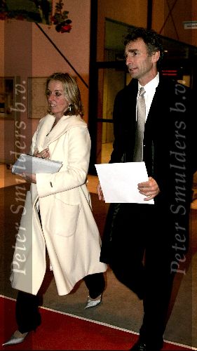Den Haag 24 november 2004
Feest Prins Friso en Mabel Wisse Smit in danstheater.
Paul Rosemuller met een vriedin