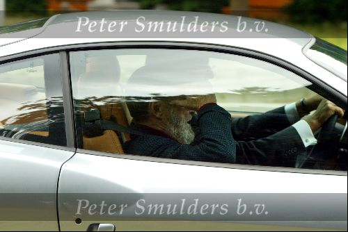 Soestdijk en Breukelen 14 juni 2002
Prins Bernhard Jr en Prins Bernhard sr op bezoek bij Frits Krooijmans met 2 ferrari\'s