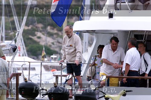 14 juli 2000
Prins Bernhard en Prinses Irene op avkantie met Jumbo 6 in Porto Ercole.