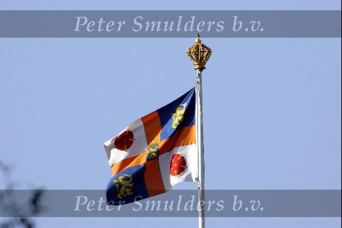 Soestdijk 13 november 2004
Vlag prins Bernhard op paleis soestdijk.