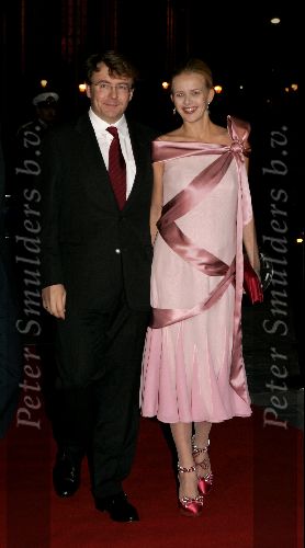Den Haag 24 november 2004
Feest Prins Friso en Mabel Wisse Smit in danstheater.
 Mabel Wisse Smit met Prins Friso