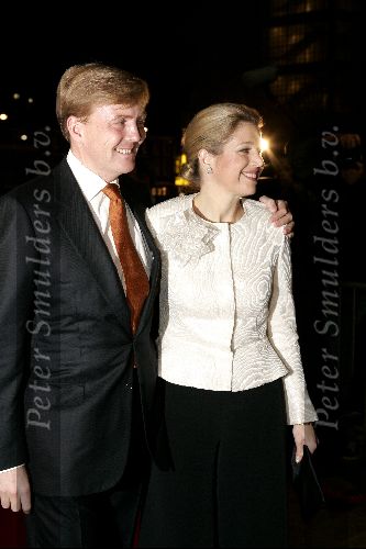Den Haag 24 november 2004
Feest Prins Friso en Mabel Wisse Smit in danstheater.
Prinses Maxima en Prins Willem Alexander
