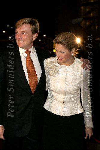 Den Haag 24 november 2004
Feest Prins Friso en Mabel Wisse Smit in danstheater.
Prinses Maxima en Prins Willem Alexander