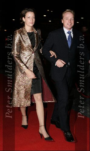 Den Haag 24 november 2004
Feest Prins Friso en Mabel Wisse Smit in danstheater.
Prins Carlos met vriendin
