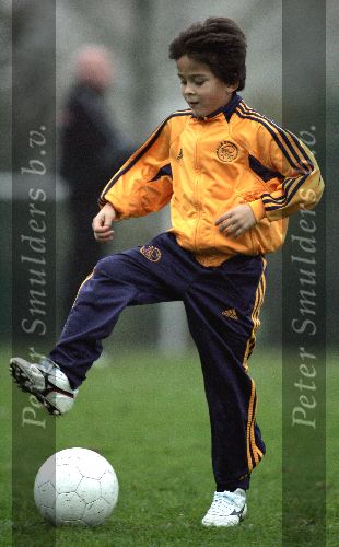 Amsterdam 3 november 2004
Quincy Kluivert voetballen bij A.S.V. de Dijk