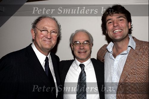 Amsterdam 26 november 2004
Premiere Andre v Duin in Carre
Reinout Oerlemans met Joop v d Ende Huib Boermans