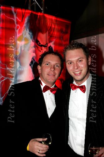 Almere 12 november 2004
Premiere Incredibles in nieuwe bioscoop Almere.
Robert Leroy met Leon