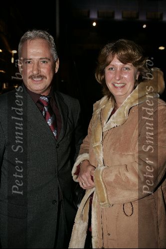 Den Haag 24 november 2004
Feest Prins Friso en Mabel Wisse Smit in danstheater.
Ruud.. met vrouw. Ruud is de kapitein van de Jumbo V