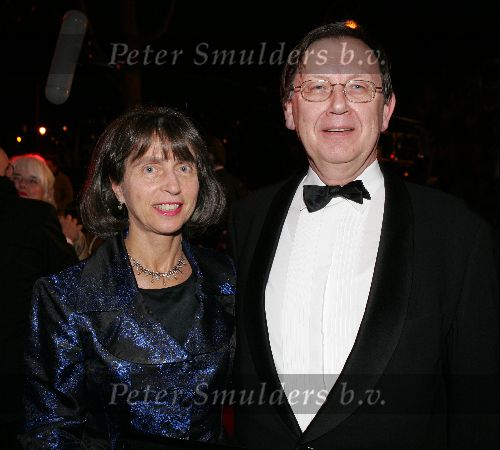 Amsterdam 15 november 2004
Opening theater Carre in Amsterdam.
Tjeenk Willink met vrouw