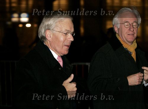 Den Haag 24 november 2004
Feest Prins Friso en Mabel Wisse Smit in danstheater.
Tjeenk Willink met vriend