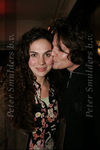 Amsterdam 23 november 2004
Laatste optreden Ramses Shaffy en Liesbeth List.
Tygo Gernandt met zijn vriendin Anna Drijver