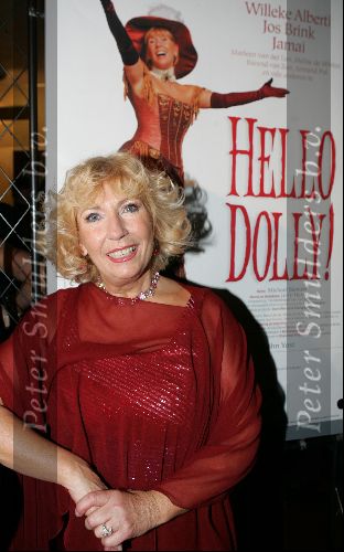 Eindhoven 21 november 2004
Premiere Hello Dolly in schouwburg Eindhoven.
Willeke Alberti