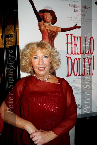 Eindhoven 21 november 2004
Premiere Hello Dolly in schouwburg Eindhoven.
Willeke Alberti