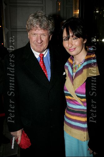 Amsterdam 26 november 2004
Premiere Andre v Duin in Carre in Amsterdam.
Willibrord Frequin met vriendin