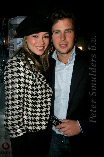 Amsterdam 18 november 2004
Presentatie 2goTV (vodafone) in de Kroon.
Winston Gerschtanowitz met Renate Verbaan