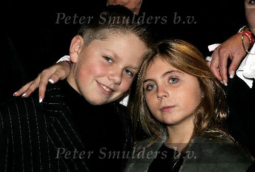 Rotterdam 9 november 2005
Premiere Holiday on ice in ahoy.
Andre Hazes  jr en vriendin