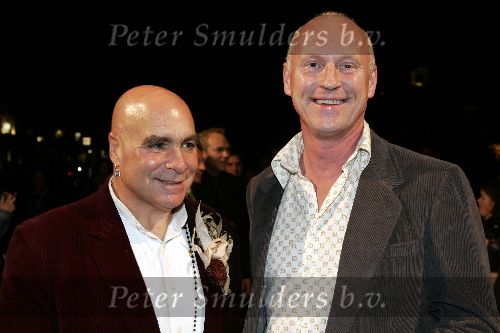 Utrecht 3 november 2005
Premiere Jesus Christ superstar in schouwburg Utrecht.
Arjan Ederveen met vriend