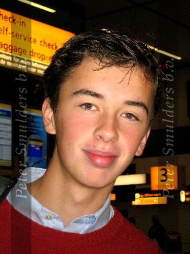 Schiphol, 17 November 2005
Bernhard Geelkerken, golfspeler van Jong Oranje NGF