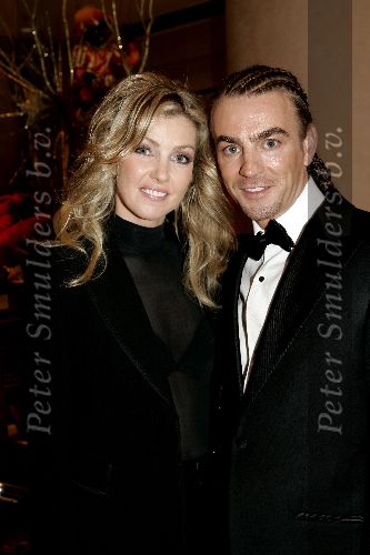 Amsterdam 28 november 2005
Beau Monde awards in het hilton.
Tom sebastiaan met Brigitte Neyman