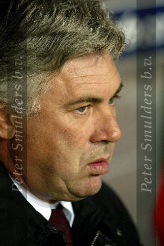 Eindhoven, 1 November 2005
Wedstrijd Champions League seizoen 2005/2006tussen PSV-AC Milaan, eindstand 1-0
Trainer  Carlo Ancelotti
Foto: © Peter Smulders