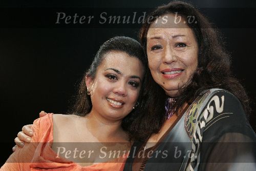 Utrecht 3 november 2005
Premiere Jesus Christ superstar in schouwburg Utrecht.
 Casey francisco en Yvonne Elliman