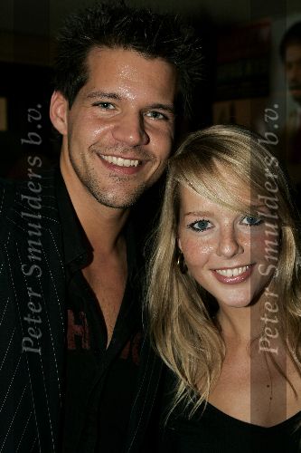 Amsterdam 7 november 2005
Presentatie boek van Agnes v Oeveren .
Chantal Janzen  met Rene v Kooten