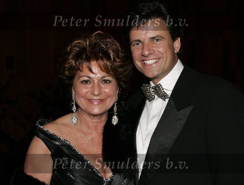Arnhem 26 november 2005
Gala Ronnie Tober foundation.
Christine Kroonenberg met vriend 
Peter Smulders bv