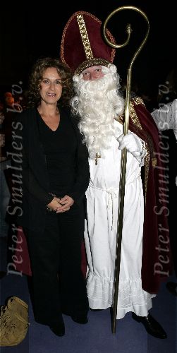 Amsterdam 27 november 2005
Guido den Aantrekker als sinterklaas met Cilly Dartell