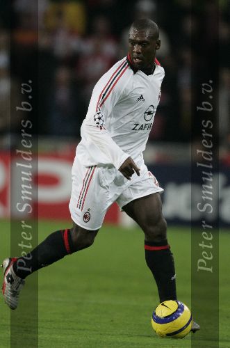 Eindhoven, 1 November 2005
Wedstrijd Champions League seizoen 2005/2006 tussen PSV-AC Milaan, eindstand 1-0
Clarence Seedorf 
© Foto: Peter Smulders