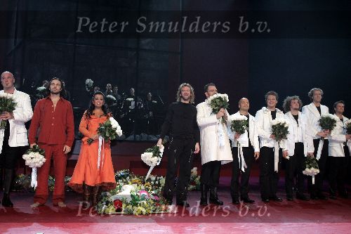 Utrecht 3 november 2005
Premiere Jesus Christ superstar in schouwburg Utrecht.
 Dieter Troubleyn Martin v d Starre Casey francisco en jamai