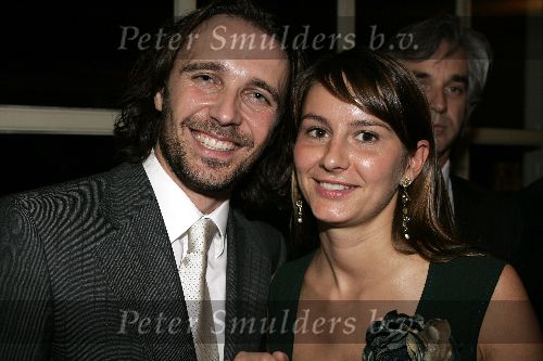 Utrecht 3 november 2005
Premiere Jesus Christ superstar in schouwburg Utrecht.
Dieter Troubleyn  met zijn vrouw