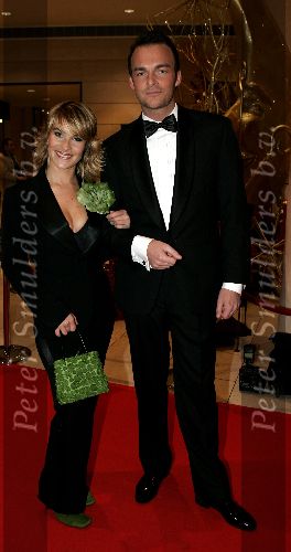 Amsterdam 28 november 2005
Beau Monde awards in het hilton.
Fleur v d Kieft met vriend