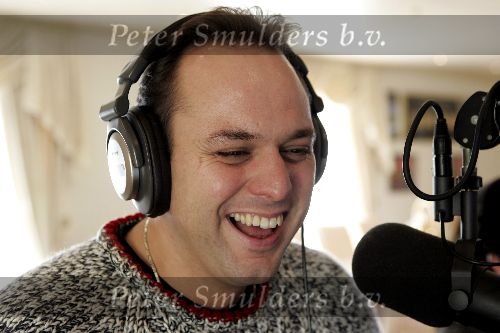 Fijnaart 5 november 2005
Frans Bauer opnames voor show van Edwin Evers van Radio 538 in huiskamer bij Frans thuis.