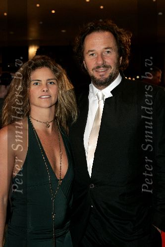 Amsterdam 28 november 2005
Beau Monde awards in het hilton.
Herman Heinsbroek met zijn vrouw Judith Heinsbroek