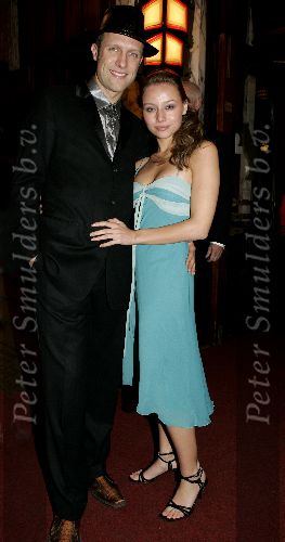 Amsterdam 21 noveber 2005
Premiere Harry Potter in Tuschinski.
Hugo Metsers met vriendin