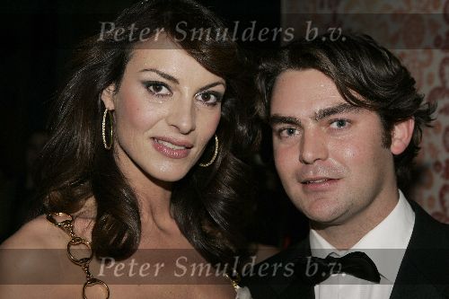 Amsterdam 28 november 2005
Beau Monde awards in het hilton.
Irene v d Laar met verloofde Sander
