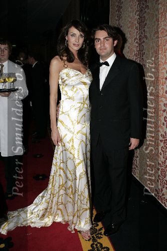 Amsterdam 28 november 2005
Beau Monde awards in het hilton.
Irene v d Laar met verloofde Sander