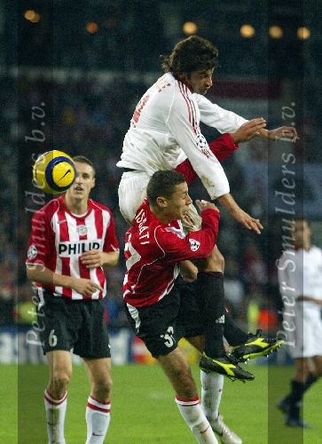 Eindhoven, 1 November 2005
Wedstrijd Champions League seizoen 2005/2006tussen PSV-AC Milaan, eindstand 1-0
Ismail Aissati 
Foto: © Peter Smulders