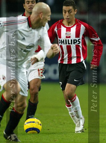 Eindhoven, 1 November 2005
Wedstrijd Champions League seizoen 2005/2006tussen PSV-AC Milaan, eindstand 1-0
Ismail Aissati 
Foto: © Peter Smulders