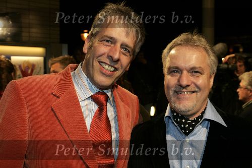 Utrecht 3 november 2005
Premiere Jesus Christ superstar in schouwburg Utrecht.
Jaap rijnbende met  vriend