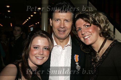 Hilversum14 november 2005
40 jaar BZN in studio 21.
Jack Veerman met dochters