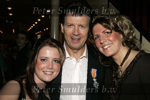 Hilversum14 november 2005
40 jaar BZN in studio 21.
Jack Veerman met dochters
