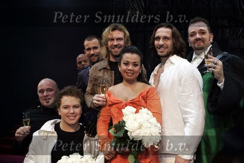 Utrecht 3 november 2005
Premiere Jesus Christ superstar in schouwburg Utrecht.
 Dieter Troubleyn Martin v d Starre Casey francisco en jamai