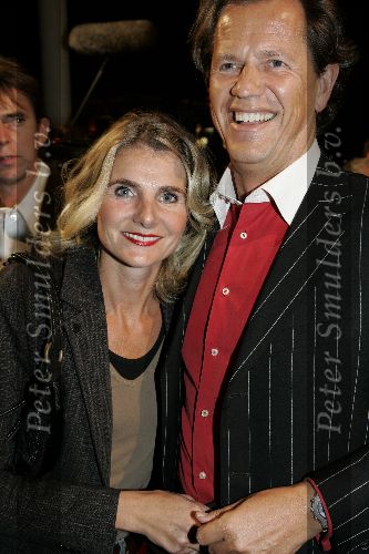 Utrecht 3 november 2005
Premiere Jesus Christ superstar in schouwburg Utrecht.
Jan Willem Bruggewirth met vrouw