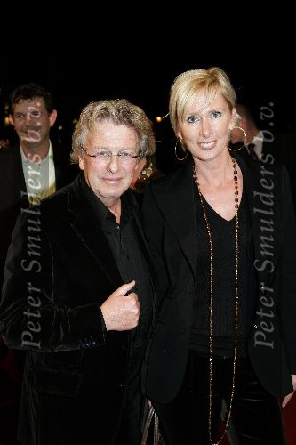 Utrecht 3 november 2005
Premiere Jesus Christ superstar in schouwburg Utrecht.
Jan des Bouvrie met Monique des Bouvrie