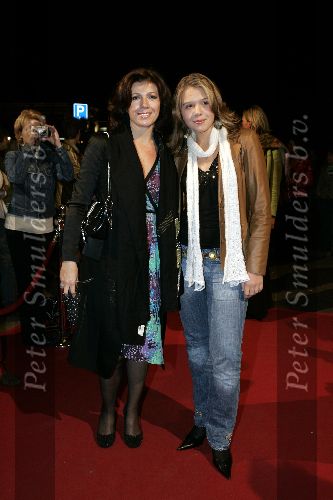 Utrecht 3 november 2005
Premiere Jesus Christ superstar in schouwburg Utrecht.
Janke Dekker met dochter