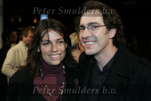 Utrecht 3 november 2005
Premiere Jesus Christ superstar in schouwburg Utrecht.
Johan neijenhuis met vriendin