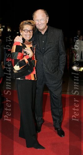 Utrecht 3 november 2005
Premiere Jesus Christ superstar in schouwburg Utrecht.
Joop v d Ende met vrouw