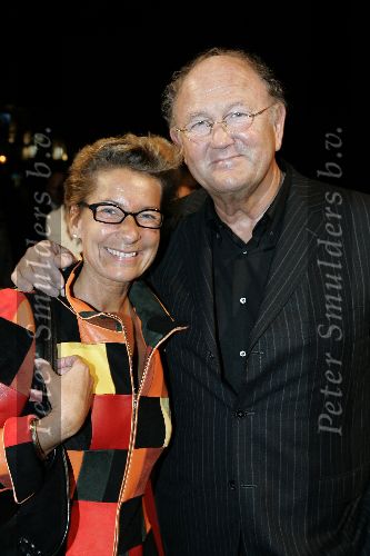 Utrecht 3 november 2005
Premiere Jesus Christ superstar in schouwburg Utrecht.
Joop v d Ende met vrouw