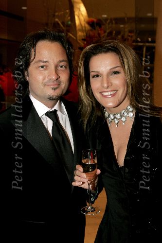 Amsterdam 28 november 2005
Beau Monde awards in het hilton.
Lucille Werner met vriend